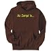Hoodie Mens Brown 