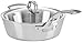 Viking Contemporary 3-Ply Stainless Steel SautÃ© Pan with Lid, 3.6 Quart