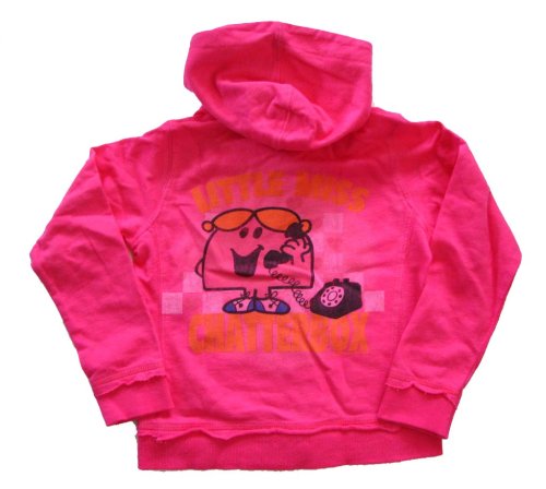 Buy Junk Food Little Miss Chatterbox Blah Blah Blah Flashdance Hot Pink Hoody Size 3T