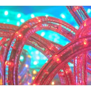 12V 66' RED LED Rope Light Package - Premium Grade by 