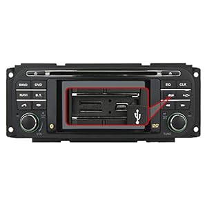 Best of  Koolertron For Jeep Grand Cherokee 1999-2004 / Chrysler 2002-2007 / Dodge 2002-2007 in-dash DVD Player GPS Navigation Sat Nav System With Dual Zone /Radio AM FM /tooth /iPod Control /Steering Wheel Control