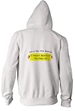 You're Only Alive Because I Haven't Mastered Tae Kwon Do Youth Zippered Hooded (Hoody) Sweatshirt Fleece Jacket WHITE SMALL