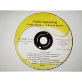 Public Speaking CD-ROM: 4 Main Books + 2 Bonus Books
