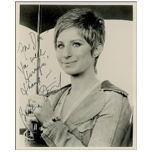 Barbra Streisand Autograph