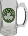 Boston Celtics Beer Mug: 3D Logo Glass Tankard