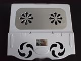 Notebook / Laptop Cooling Pad with 2 Built-in USB Powered Fans and 2 USB Hubs