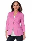 A Pea in the Pod: 1 Button Closure Maternity Jacket