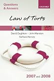 Q and A: Law of Torts 2007-2008 (Questions & Answers)