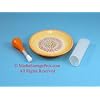 Smartworks Grate Gourmet 3 Piece Ceramic Cheese and Garlic Tool Set