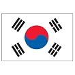 Korea - South - 2ft x 3ft Nylon Flag