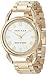 Anne Klein Women's AK/1178WTGB Gold-Tone Open Lug Bracelet Watch