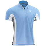 (アンダーアーマー)UNDER ARMOUR UAグリッドブロックポロ#MGF4922アパレルメンズゴルフ MGF4922 BLB/WHT/STL SM