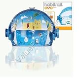 Habitrail Ovo Maze, Blue Hamster Habitat Home