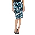 Merona&reg; Women's Fit Solutions Skirt with Short Lining - Teal Floral Print