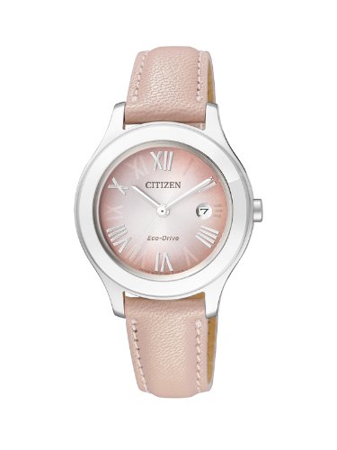 Citizen Damen-Armbanduhr XS Analog Leder FE1040-05W