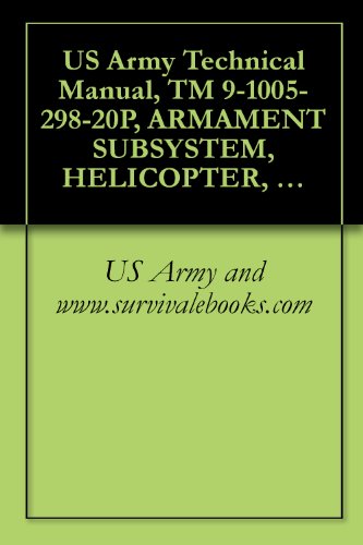 US Army Technical Manual, TM 9-1005-298-20P, ARMAMENT SUBSYSTEM, HELICOPTER, 7.62 MILLIMETER MACHINE GUN: HIGH RATE, M27, (1005-933-6242), (USED ON OH-6A AND OH-58A HELICOPTERS), 1973, mini gun