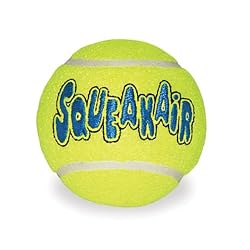 KONG Air Dog Squeakair Ball Bulk Dog Toy, Large, Yellow