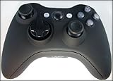 All Black Silk Xbox 360 5 Mode Rapid Fire with Jitter Mode & On/Off Button Adjustable Modded Wireles