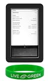 Black Silicone Skin Case for Barnes & Noble nook E-Reader Reading Device (nook NOT Included)