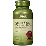 GNC Herbal Plus Grape Seed Extract 300 mg, 100 Count