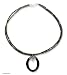 Jade and onyx choker, 'Happy Heart'