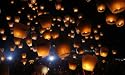 10 Pack of Natural White Wire-free Traditional ECO Sky Lanterns (Great for Christmas, New Years Eve, Weddings, Parties, Chinese New Year)D