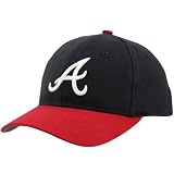 Twins Enterprises Atlanta Braves Youth Navy Blue Shortstop Flex-Fit Hat