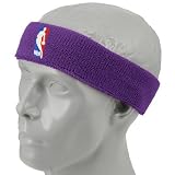 NBA Logoman Headband - Purple - Purple One Size