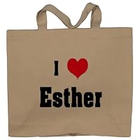 Clothing Store I Love/Heart Esther Totebag (Cotton Tote / Bag)