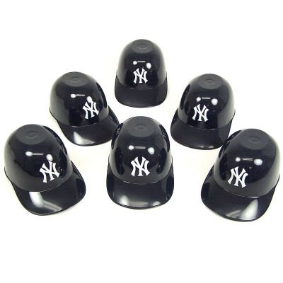 NEW YORK YANKEES MINI BATTING HELMET ICE CREAM SNACK BOWLS