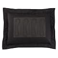 Fieldcrest Luxury Paisley Border Shams - Charcoal