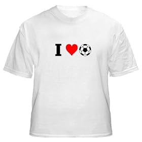 Code Four Athletics I Love Soccer T-shirt