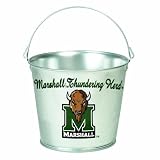 NCAA Marshall Thundering Herd 5-Quart Galvanized Pail