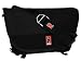 Chrome Corsair Messenger Bag - Black / Black