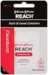 Reach Clean Burst Dental Floss, Waxed, Cinnamon, 55-Yard Dispensers (Pack of 12)