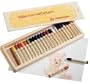 Stockmar Beeswax 24 Stick Crayons in Wooden Storage Case