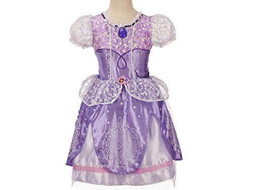 Disney Sofia the First Musical Light Up Dress fits 4-6x