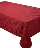 69RND DAMASK TABLECLOTH PLUM