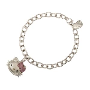 Hello Kitty by Kimora Lee Simmons Super CuteDiamond and Pink Sapphire 18k... by