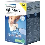 Bausch & Lomb Sight Savers Premoistened Lens Cleaning Tissues - 100 Count, 2 pk.