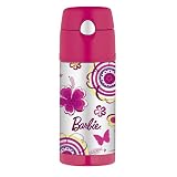 Thermos Barbie Funtainer Bottle - Pink (12 Oz)