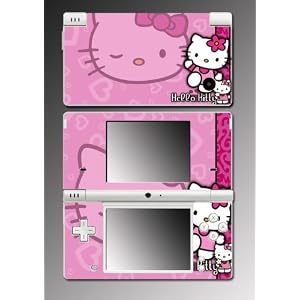 Hello Kitty Pink Princess Cute Baby game Skin #2 Nintendo DSi