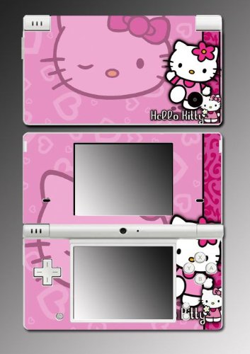 Hello Kitty Pink Princess Cute Baby game Vinyl Decal Skin Protector Cover #2 for Nintendo DSi