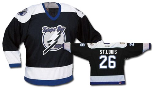 Buy ST.LOUIS #26 Tampa Bay Lightning CCM 550 Series Replica NHL Hockey Jersey (NHLPA Certified Custom...
