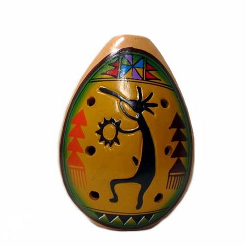 Buy Ocarina Clay Flute from Peru with Hand Painted Kokopelli online at Discounted New and Used prices. Delivered to your door with Off-The-Bookshelf.