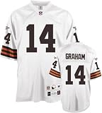 Otto Graham Cleveland Browns White NFL Premier 1954 Throwback Jersey - X-Large