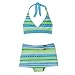 Girls' Xhilaration 3-pc. Geo Print Swimsuit