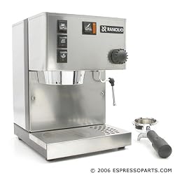 Rancilio Silvia espresso, lattes, cappuccinos maker (silver)