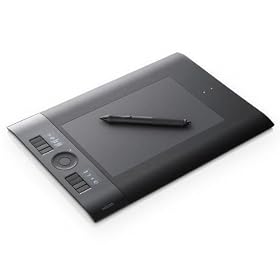 Wacom - Intuos4 Wireless - Tablette Graphique - Bluetooth 2.1 + EDR -  Port USB