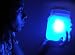Sun Jar Blue LED Night Light